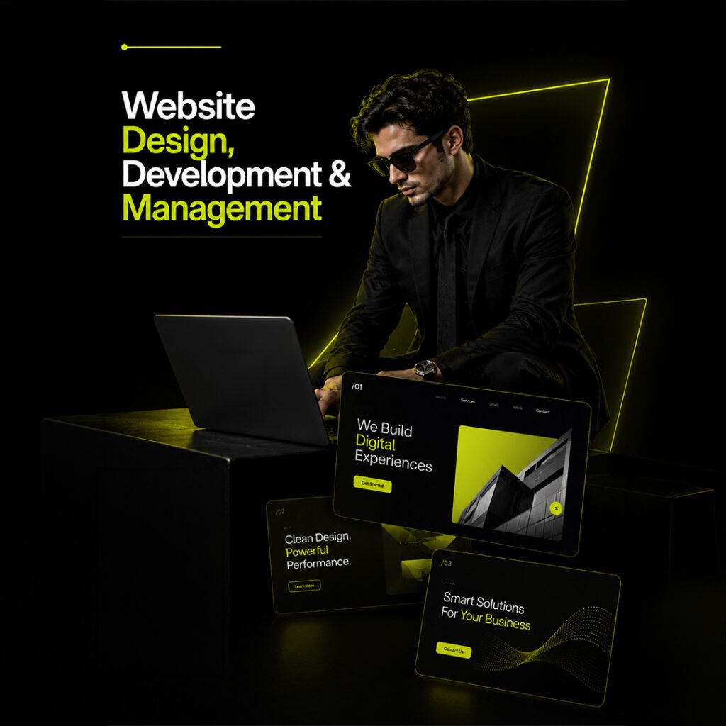 Website Design, Development & Management