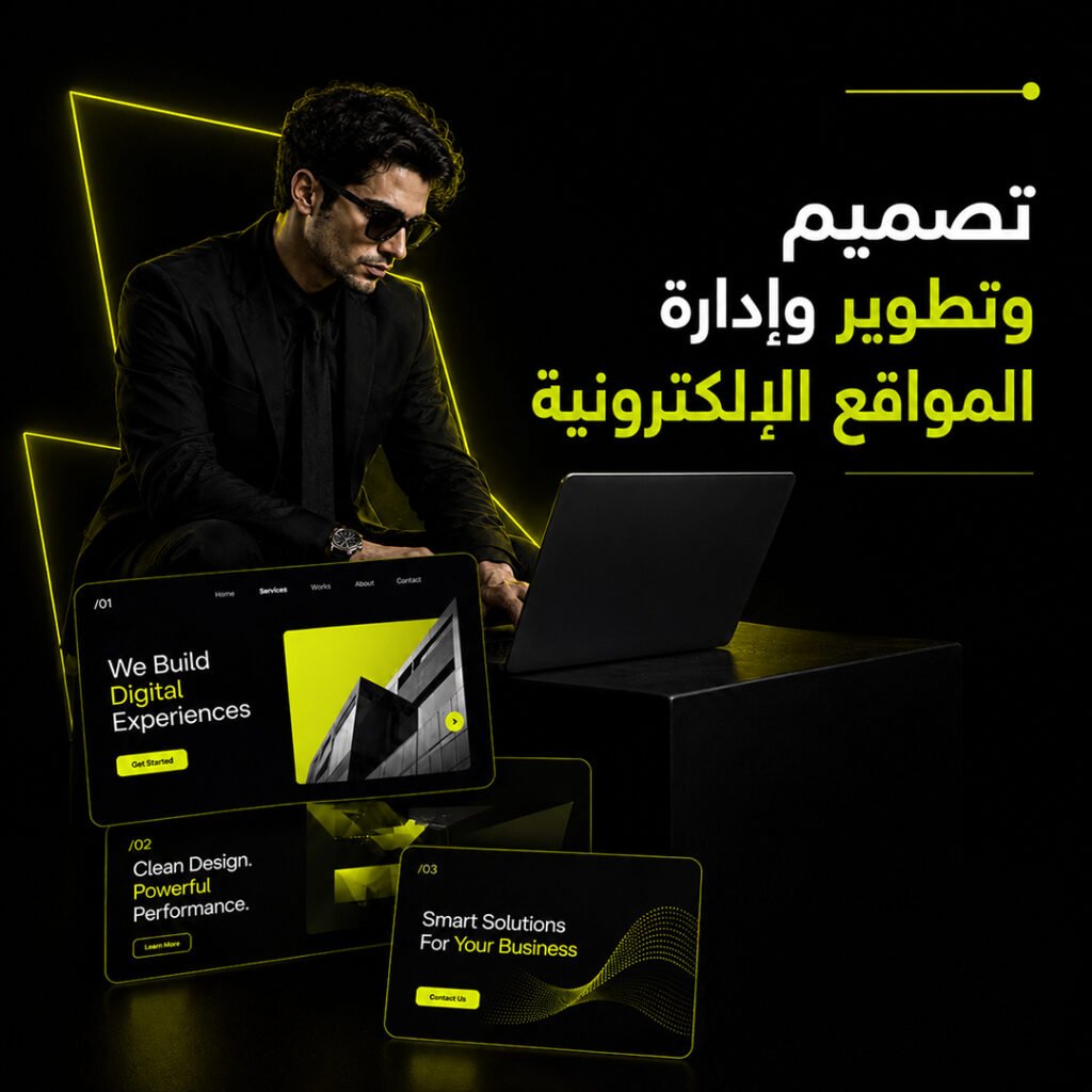 تصميم وإدارة مواقع الويب