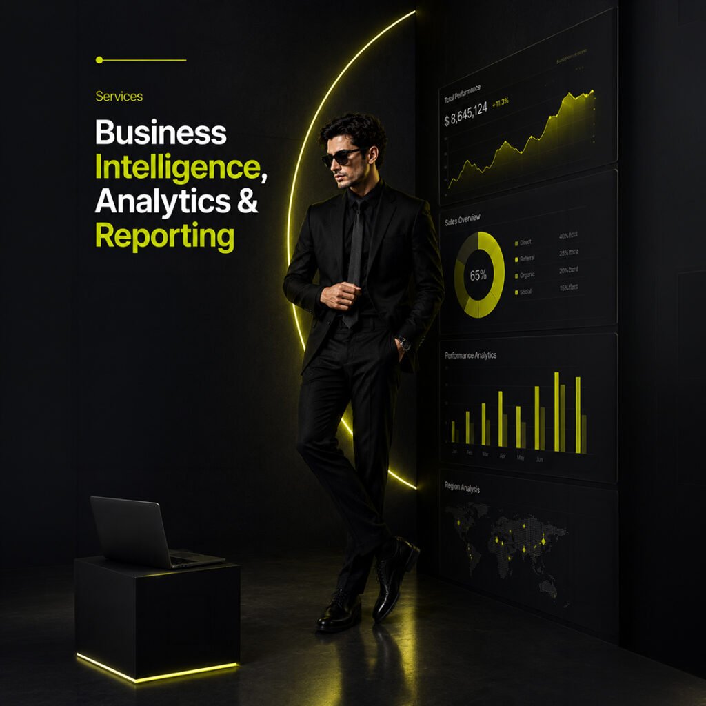Business Intelligence, Analytics & Reporting