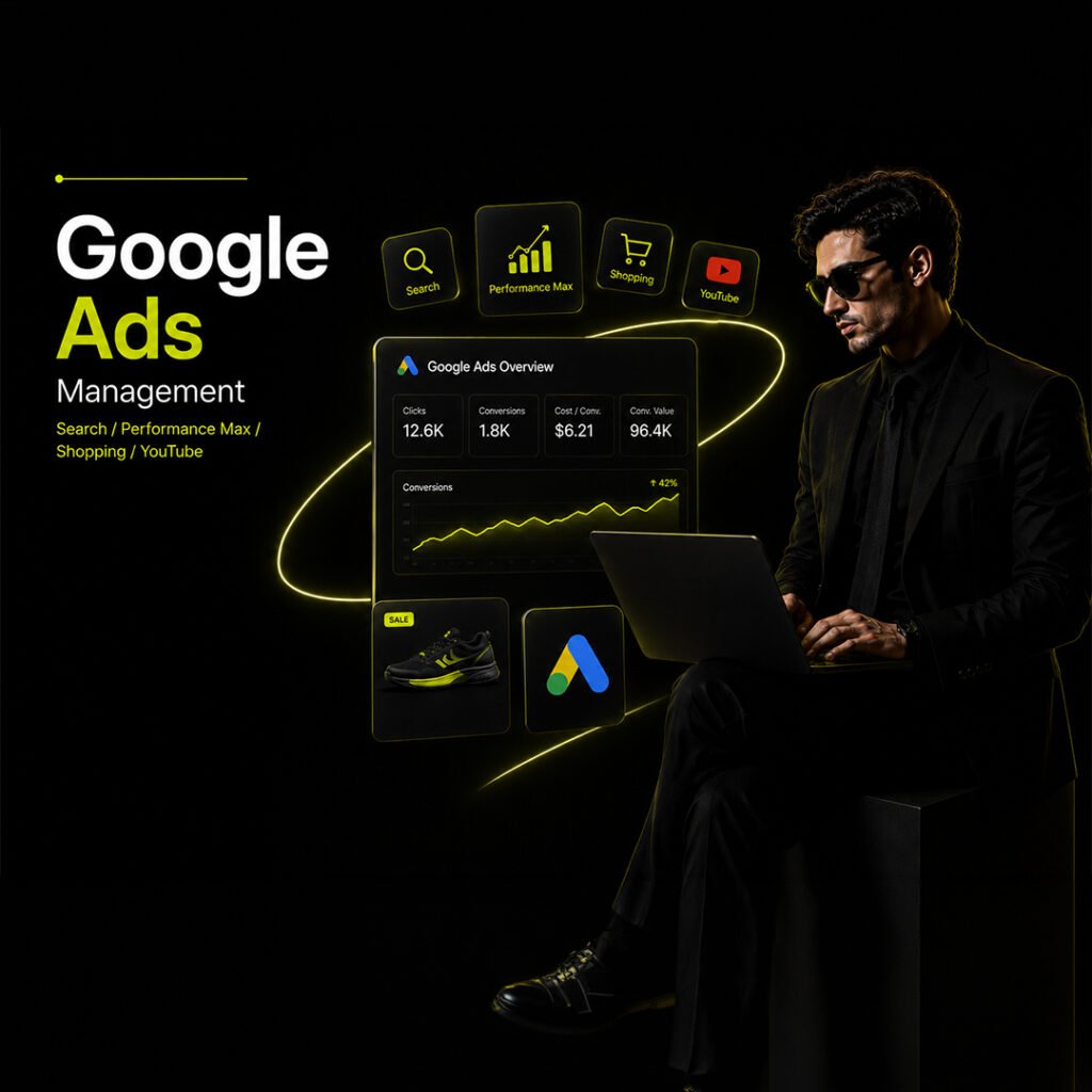 Google Ads Management (Search / Performance Max / Shopping / YouTube)